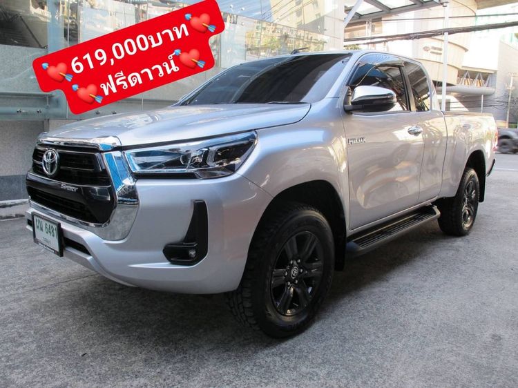 Toyota Hilux Revo 2024 2.4 Entry Pickup ดีเซล ไม่ติดแก๊ส เกียร์อัตโนมัติ เทา