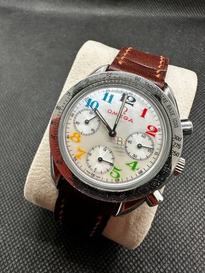 เงิน สแตนเลส Omega Speedmaster Olympic Games Collection  
