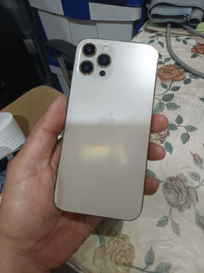 iPhone 12 pro max 128g สีทอง เครื่องนอก LL งานช่าง กล่องสั่น ฝาปิดเผยอ ปลดล็อคแล้ว ไม่ติดอะไร รูปที่ 8