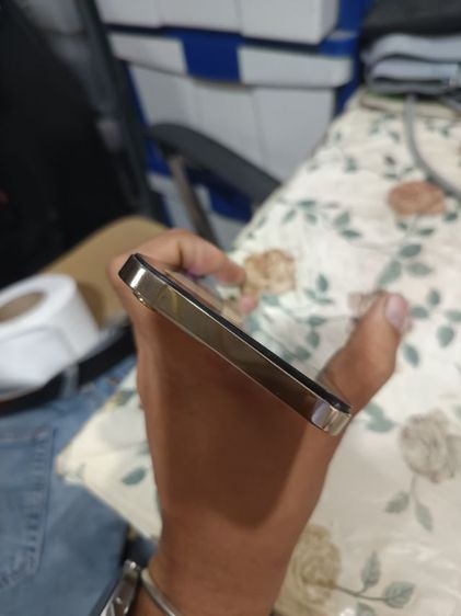 iPhone 12 pro max 128g สีทอง เครื่องนอก LL งานช่าง กล่องสั่น ฝาปิดเผยอ ปลดล็อคแล้ว ไม่ติดอะไร รูปที่ 5