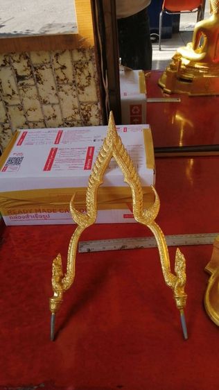 ชินราช9นิ้ว เนื้อทองเหลืองทาทองชุ้มถอดได้ 4.500 ส่งได้ ทัก0813195660 รูปที่ 3