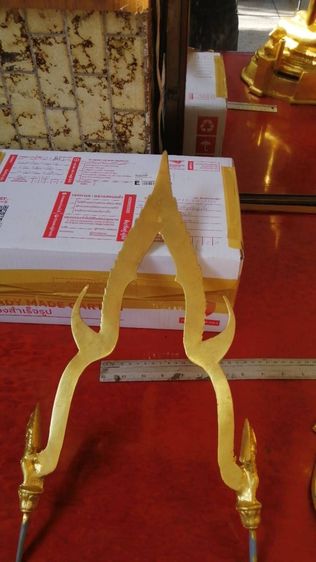ชินราช9นิ้ว เนื้อทองเหลืองทาทองชุ้มถอดได้ 4.500 ส่งได้ ทัก0813195660 รูปที่ 10