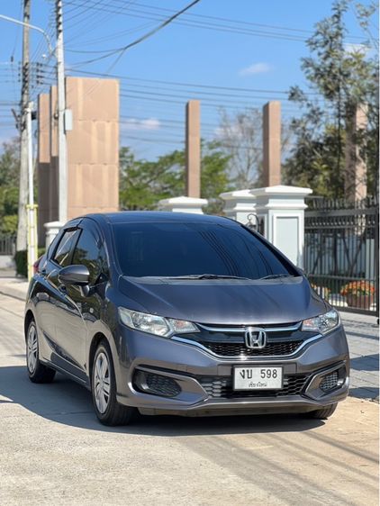 Honda Jazz 2018 1.5 S Sedan เบนซิน ไม่ติดแก๊ส เกียร์อัตโนมัติ เทา