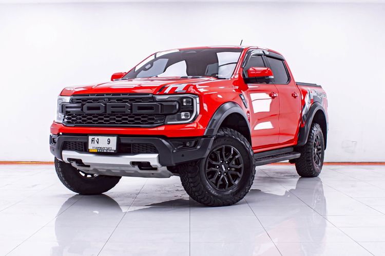 รถ Ford Ranger Raptor 3.0 4WD สี ส้ม