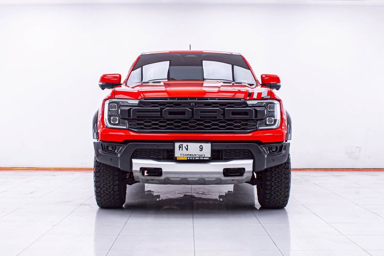 Ford Ranger 2023 Raptor 3.0 4WD Pickup เบนซิน ไม่ติดแก๊ส เกียร์อัตโนมัติ ส้ม รูปที่ 4
