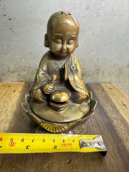 กระถางกำยานทองเหลือง รูปที่ 2