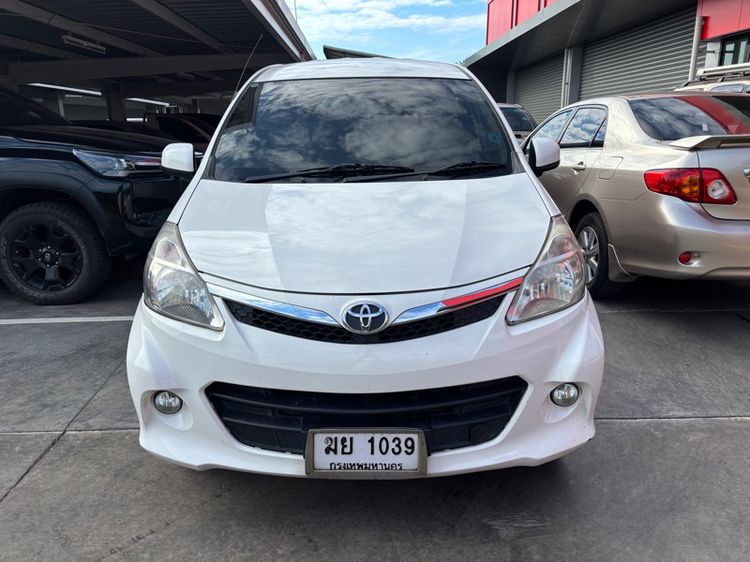 Toyota Avanza 2012 1.5 S Utility-car เบนซิน ไม่ติดแก๊ส เกียร์อัตโนมัติ ขาว รูปที่ 3