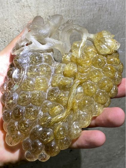 ไหมทองแกะสลักพวงองุ่น รูปที่ 5