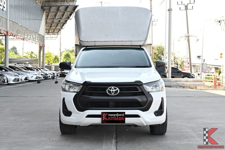 Toyota Hilux Revo 2020 2.4 Entry Pickup ดีเซล ไม่ติดแก๊ส เกียร์ธรรมดา ขาว รูปที่ 2
