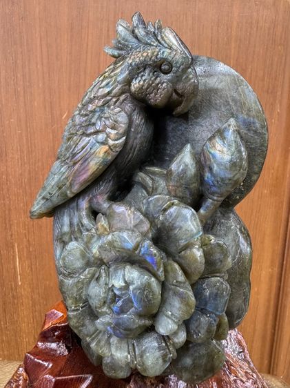 ลาบราโดไลท์แกะสลัก รูปที่ 3