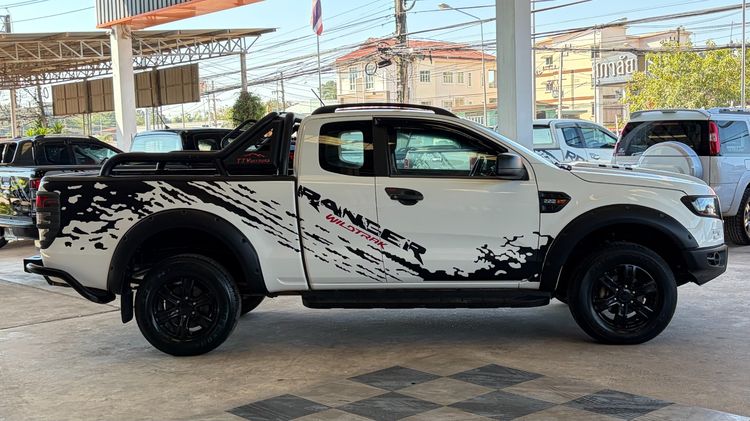Ford Ranger 2021 2.2 Hi-Rider XL Plus Sport Pickup ดีเซล ไม่ติดแก๊ส เกียร์ธรรมดา ขาว รูปที่ 4