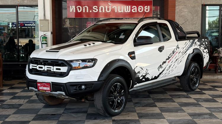 รถ Ford Ranger 2.2 Hi-Rider XL Plus Sport สี ขาว