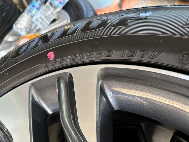 ล้อ Toyota Fortuner Legender Dunlop Grandtrek pt3a  265-50-20 y4525 (ป้ายแดง) รูปที่ 2