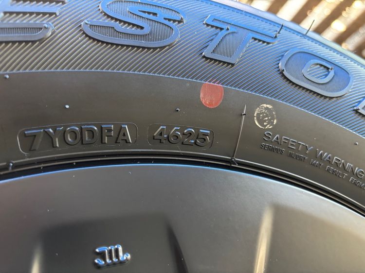 ล้อ Toyota travo prerunner bridgestone dueler at 693 enliten 265-65-17 y4625 (ป้ายแดง) รูปที่ 3