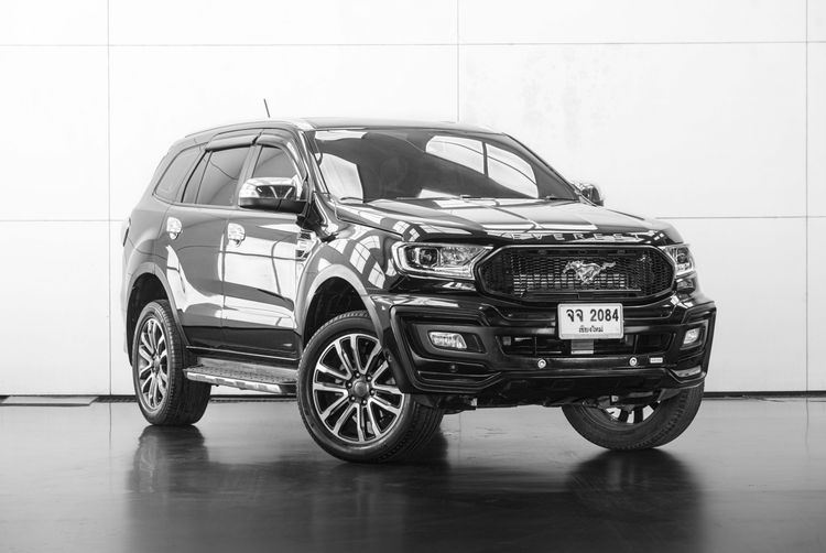 รถ Ford Everest 2.0 Titanium Plus 4WD สี ดำ