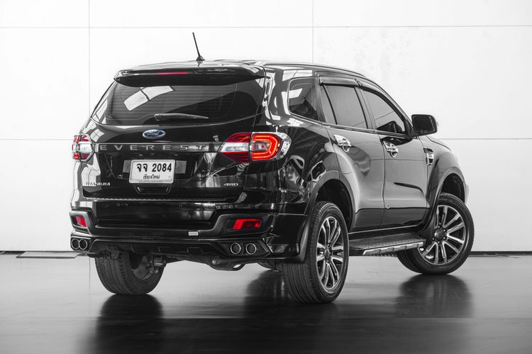 Ford Everest 2021 2.0 Titanium Plus 4WD Utility-car ดีเซล ไม่ติดแก๊ส เกียร์อัตโนมัติ ดำ รูปที่ 4