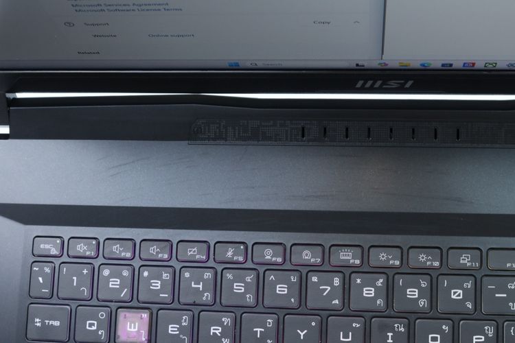 MSI KATANA 17 B13VEK-1008TH Core i7-13620H.RTX4050.RAM16GB.SSD512GB - ID25120334 รูปที่ 6