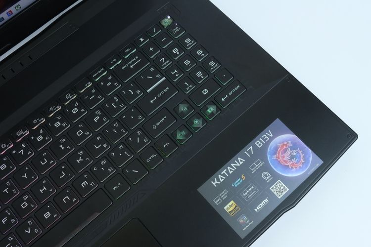 MSI KATANA 17 B13VEK-1008TH Core i7-13620H.RTX4050.RAM16GB.SSD512GB - ID25120334 รูปที่ 4