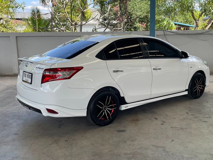 Toyota Vios 2014 1.5 Trd Sportivo Sedan เบนซิน ไม่ติดแก๊ส เกียร์อัตโนมัติ ขาว รูปที่ 3