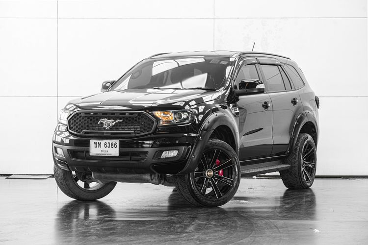 Ford Everest 2020 2.0 Trend Utility-car ดีเซล ไม่ติดแก๊ส เกียร์อัตโนมัติ ดำ รูปที่ 2