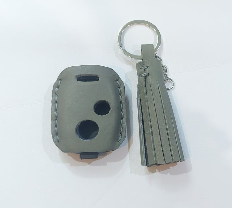 กรอบกุญแจรีโมทหุ้มหนังแท้ Honda   รูปที่ 5