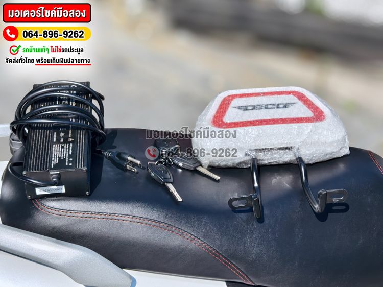 Deco Hannah 2023 เลขไมล์10000โล รถบ้านมือเดียว ชุดสีสวยใช้งานได้ปกติ ทะเบียนเลขสวย No1273 รูปที่ 16