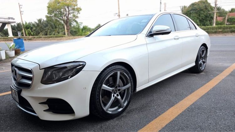 Mercedes-Benz E-Class 2016 E220 Sedan ดีเซล ไม่ติดแก๊ส เกียร์อัตโนมัติ ขาว รูปที่ 3