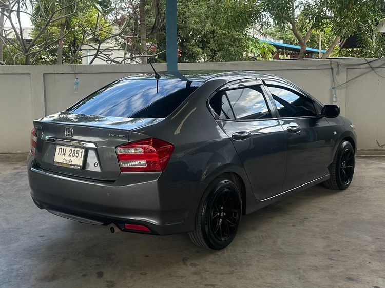 Honda City 2013 1.5 S i-VTEC Sedan เบนซิน ไม่ติดแก๊ส เกียร์อัตโนมัติ เทา รูปที่ 3