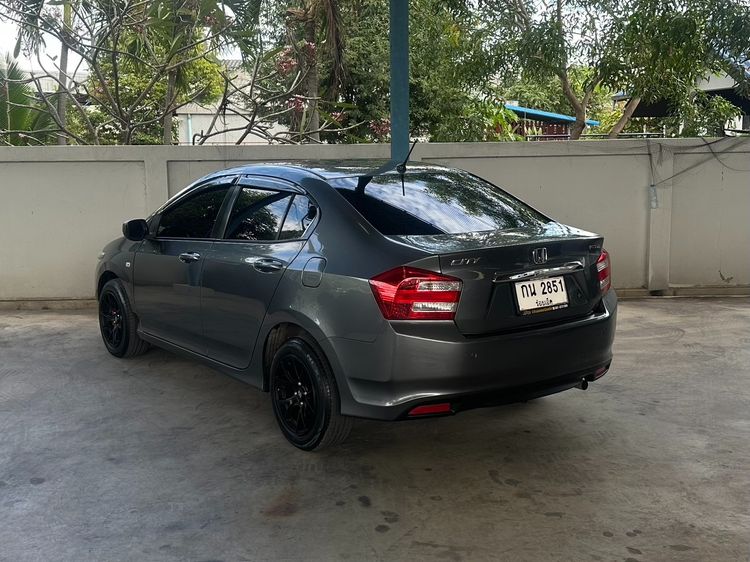 Honda City 2013 1.5 S i-VTEC Sedan เบนซิน ไม่ติดแก๊ส เกียร์อัตโนมัติ เทา รูปที่ 4