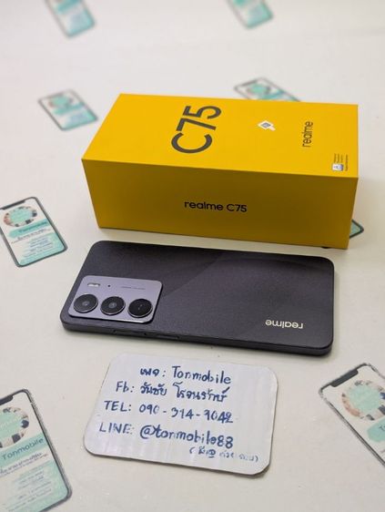 ขาย เทิร์น Realme C75 Ram 8 Rom 256 ศูนย์ไทย สภาพสวย อุปกรณ์ครบยกกล่อง ประกันยาว 11 เดือน เพียง 3,290 บาท เท่านั้น ครับ รูปที่ 2