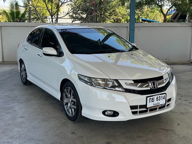 Honda City 2011 1.5 Sv i-VTEC Sedan เบนซิน ไม่ติดแก๊ส เกียร์อัตโนมัติ ขาว รูปที่ 2
