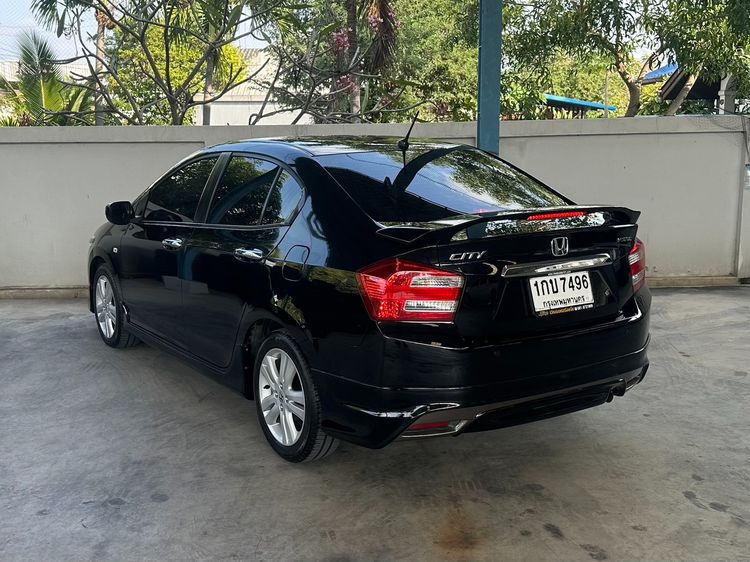 Honda City 2012 1.5 V i-VTEC Sedan เบนซิน ไม่ติดแก๊ส เกียร์อัตโนมัติ ดำ รูปที่ 4