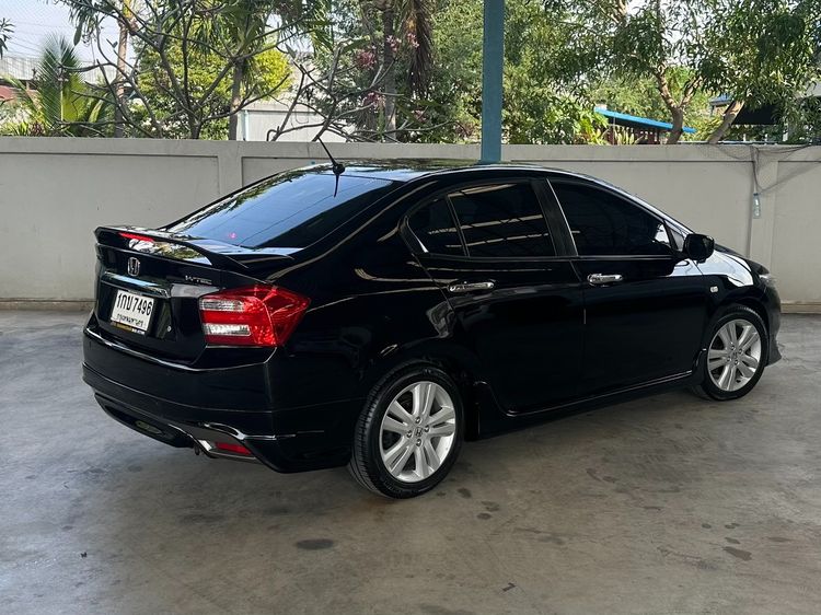 Honda City 2012 1.5 V i-VTEC Sedan เบนซิน ไม่ติดแก๊ส เกียร์อัตโนมัติ ดำ รูปที่ 3