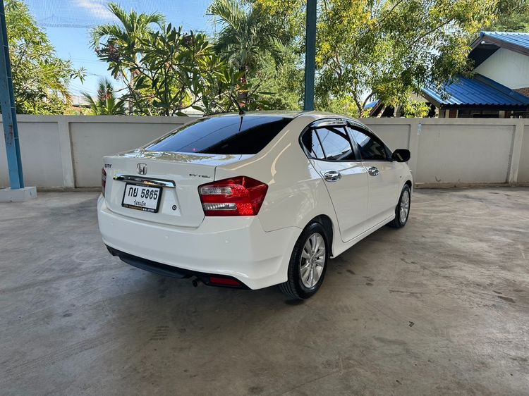 Honda City 2012 1.5 V i-VTEC Sedan เบนซิน ไม่ติดแก๊ส เกียร์อัตโนมัติ ขาว รูปที่ 3