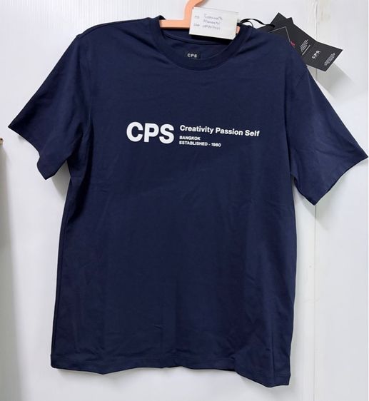 อื่นๆ M แขนสั้น เสื้อทีเชิ้ต อื่นๆ เสื้อยืด cps สรน้ำเงินเข้ม ของใหม่แท้ จากshop