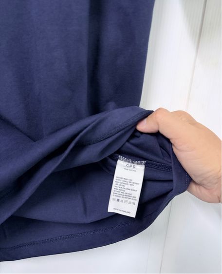 เสื้อยืด cps สรน้ำเงินเข้ม ของใหม่แท้ จากshop รูปที่ 4
