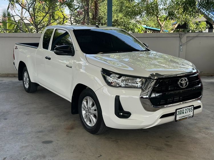 Toyota Hilux Revo 2021 Smart Cab 2.4 Entry Z Edition Pickup ดีเซล ไม่ติดแก๊ส เกียร์อัตโนมัติ ขาว รูปที่ 2