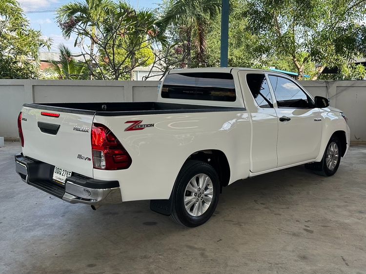 Toyota Hilux Revo 2021 Smart Cab 2.4 Entry Z Edition Pickup ดีเซล ไม่ติดแก๊ส เกียร์อัตโนมัติ ขาว รูปที่ 3