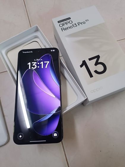 อื่นๆ oppo reno 13 pro 5G ram 12 GB rom 512 GB เป็นเครื่องใหม่ครับ ยังไม่ลงทะเบียนใช้งาน ขายราคา 12,900 บาทครับ รวมส่ง