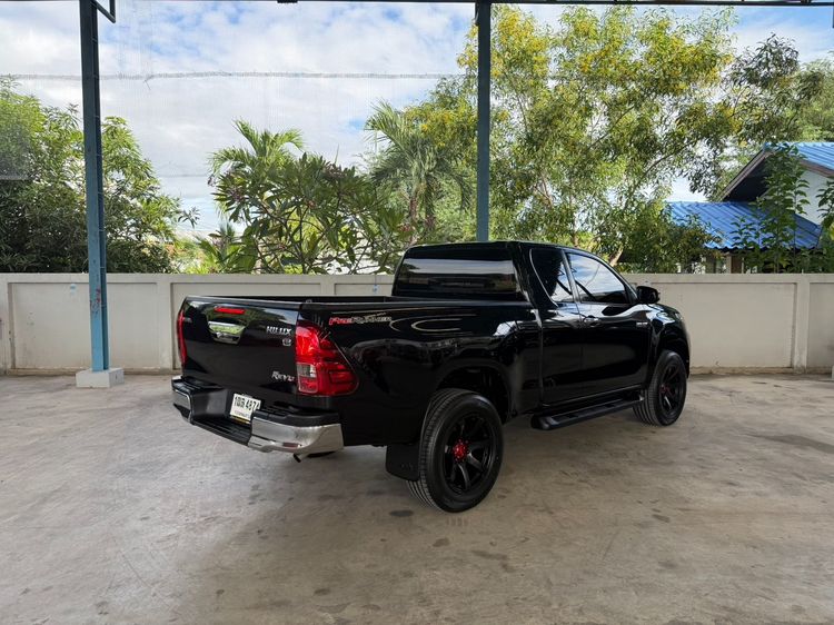 Toyota Hilux Revo 2016 2.4 Prerunner E Pickup ดีเซล ไม่ติดแก๊ส เกียร์ธรรมดา ดำ รูปที่ 3