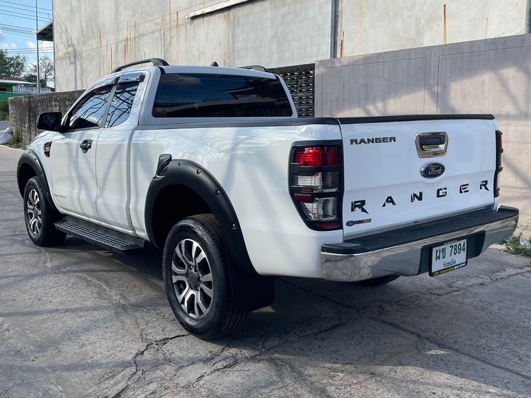 Ford Ranger 2018 2.2 Hi-Rider XL Plus Pickup ดีเซล ไม่ติดแก๊ส เกียร์ธรรมดา ขาว รูปที่ 4