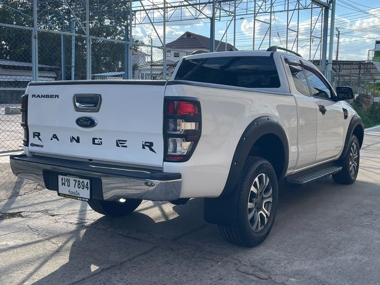 Ford Ranger 2018 2.2 Hi-Rider XL Plus Pickup ดีเซล ไม่ติดแก๊ส เกียร์ธรรมดา ขาว รูปที่ 3