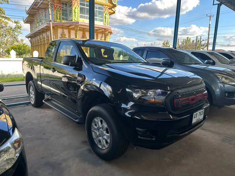 Ford Ranger 2018 2.2 Hi-Rider XL Plus Pickup ดีเซล ไม่ติดแก๊ส เกียร์ธรรมดา ดำ รูปที่ 2