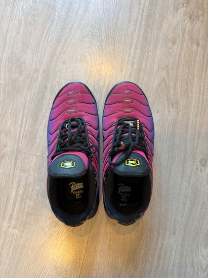 หลากสี ผ้า รองเท้าผ้าใบ UK 9.5 | EU 44 | US 10 รองเท้า Nike Air Max Plus (TN) x Patta x FC Barcelona "Culers del Món"