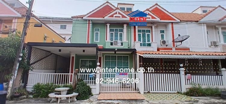 ทาวน์เฮ้าส์ 2 ชั้น 29 ตร.ว. หมู่บ้านมัณฑกานต์ ใกล้ตลาดลาดสวาย ถนนพระองค์เจ้าสายคลอง4 ลำลูกกา ปทุมธานี