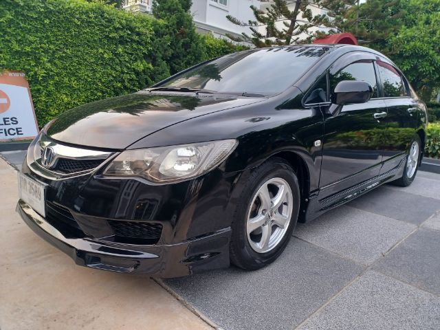 Honda Civic 2009 1.8 S i-VTEC Sedan เบนซิน ไม่ติดแก๊ส เกียร์อัตโนมัติ ดำ รูปที่ 3