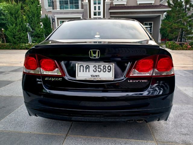 Honda Civic 2009 1.8 S i-VTEC Sedan เบนซิน ไม่ติดแก๊ส เกียร์อัตโนมัติ ดำ รูปที่ 2
