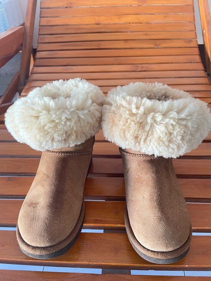 น้ำตาล หนังแท้ UK 5 | EU 38 | US 6.5 รองเท้าบูทลุยหิมะ UGG 
