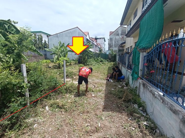 ขายที่ดินทำเลดีเหมาะปลูกบ้าน 101.3ตรว.เลียบคลองภาษีเจริญฝั่งเหนือ เขตหนองแขม กรุงเทพฯ รูปที่ 2