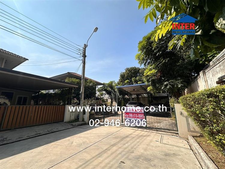 บ้านเดี่ยว 2 ชั้น 84.9 ตร.ว. หมู่บ้านคณาสิริวงแหวน-พระราม5 ซอยวัดพระเงิน ถนนกาญจนาภิเษก ถนนบางม่วง-บางคูวัด ถนนวงแหวน - พระราม5 บางกรวย